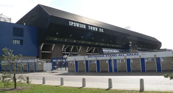 Ipswich Town FC stands