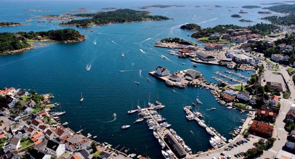 Grimstad City Norway